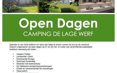 21 & 22 mei 2016 – Open Dagen