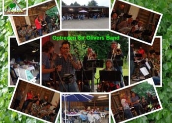 Optreden Sir Olivers Band uit Den Bommel.