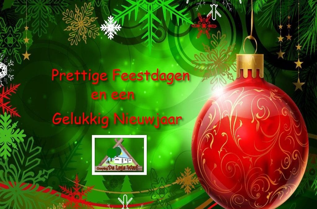 Prettige Feestdagen.
