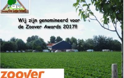 Genomineerd voor Zoover Awards 2017!!