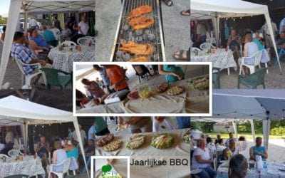 Jaarlijkse BBQ.