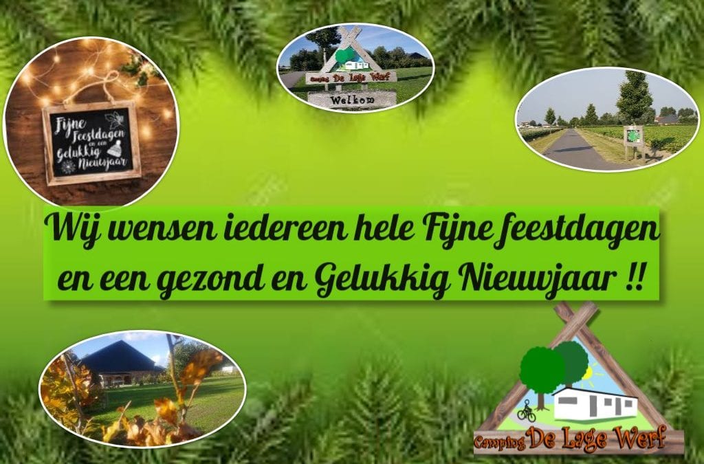 Fijne feestdagen en een Gelukkig Nieuwjaar!!