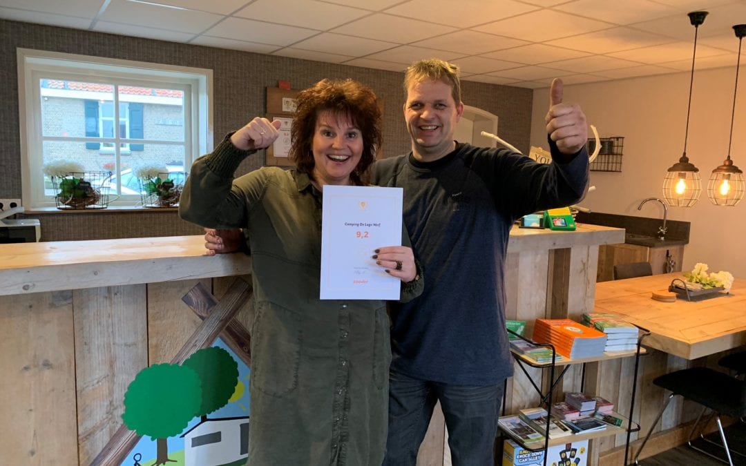 Live interview op RTVSlogo over het behalen opnieuw van een Gouden Zoover Award.