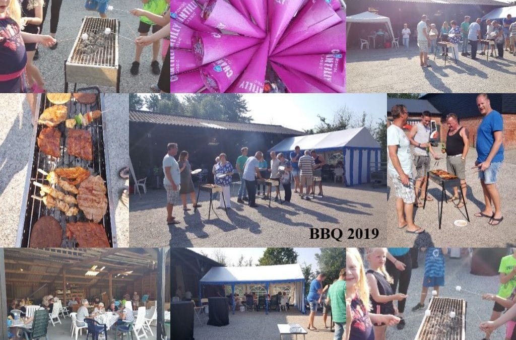 Jaarlijkse BBQ 2019.