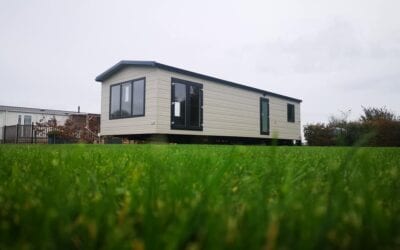 Nieuw chalet geplaatst op “De Akker”.