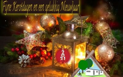 Fijne Feestdagen en een gezond en gelukkig nieuwjaar.