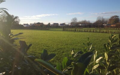 Chaletveld “Het Platteland” is klaar voor het plaatsen van nieuwe chalets.