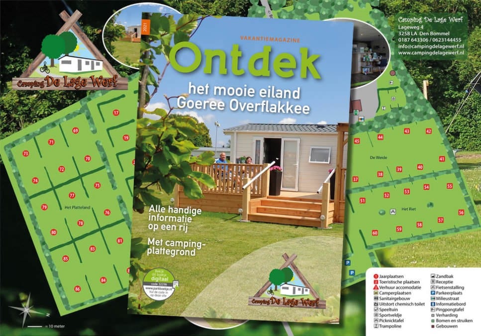 Nieuwe eigen vakantiemagazine 2021 binnen.