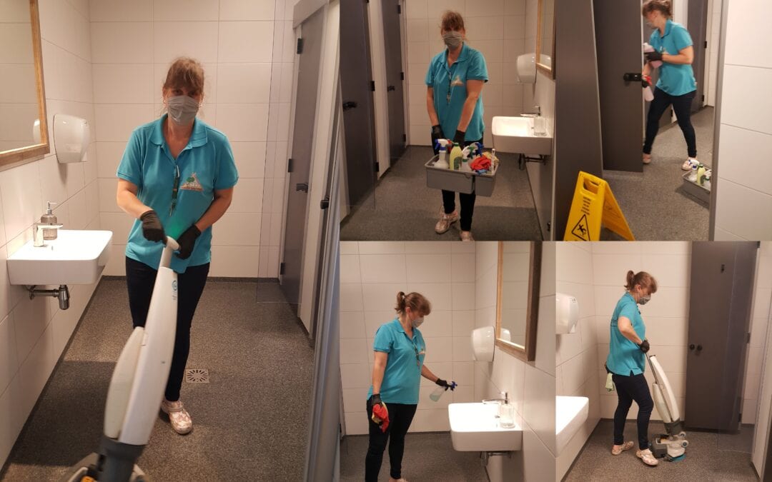 Hoe komt ons sanitair gebouw zo mooi schoon?