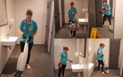 Hoe komt ons sanitair gebouw zo mooi schoon?