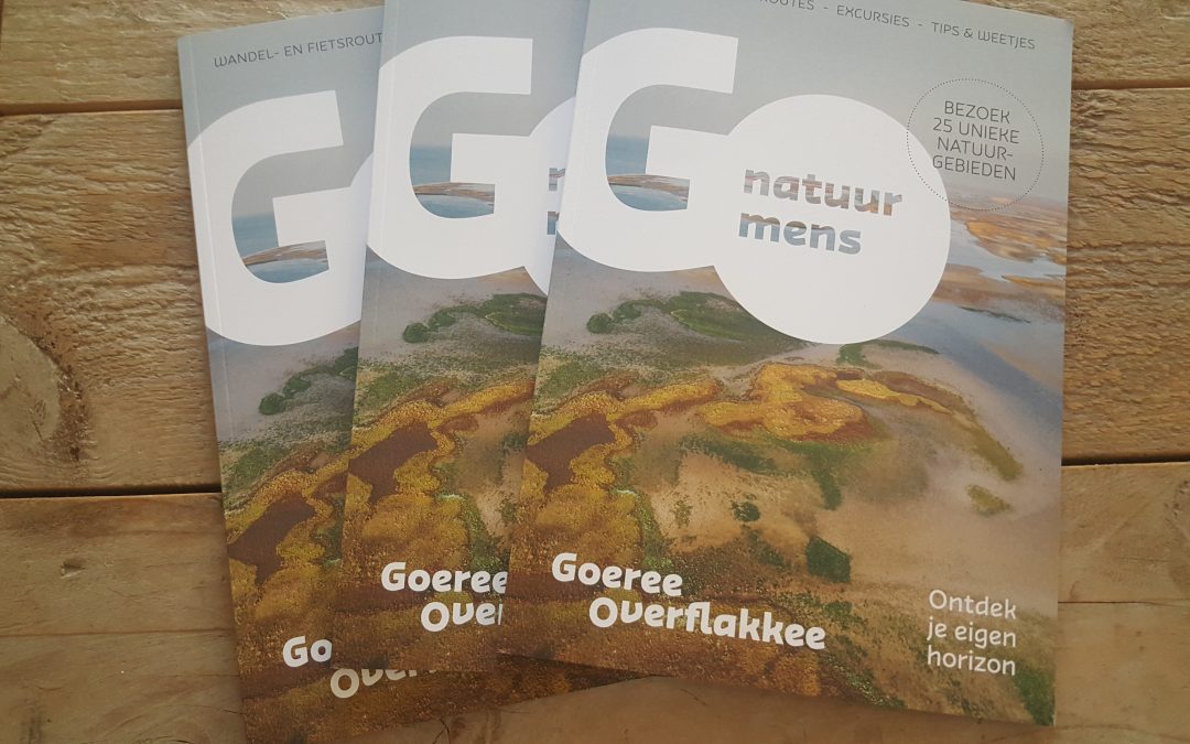 Natuurgids Goeree Overflakkee verkrijgbaar bij de receptie.