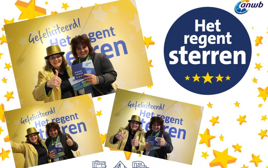 Het regent sterren voor Camping De Lage Werf