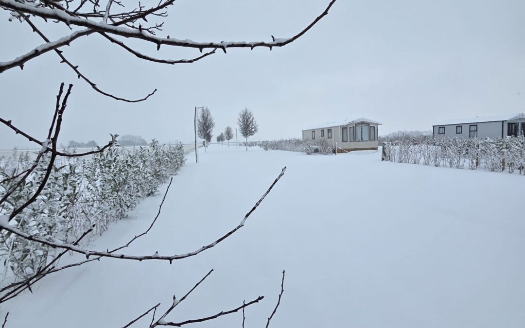 Winterwonderland op Camping De Lage Werf